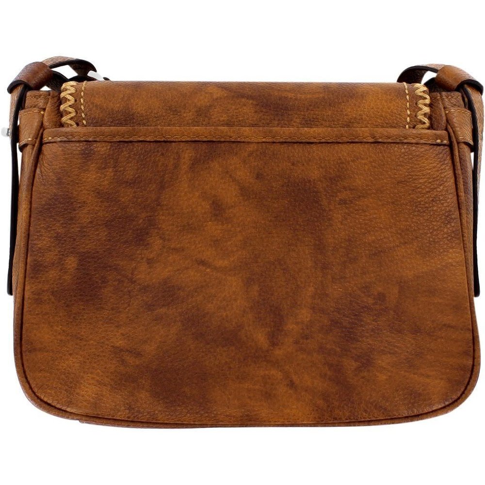 NWT New Brighton Colton Flap Crossbody Saddle Retired Rare - Picture 2 of 4